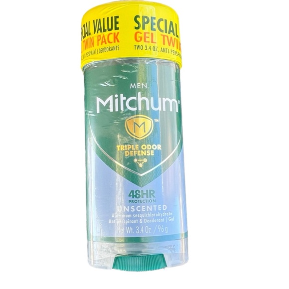 Mitchum Triple Odor Defense Gel Anti-Perspirant Deodorant for Men ( 2 PK ) - Picture 1 of 4